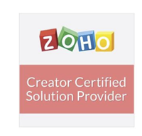 ZoHo Creator Certified Solution Provider logo
